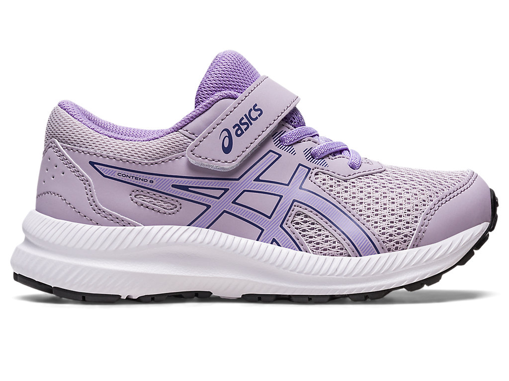 Kids' Asics Contend 8 Pre-School Running Shoes Purple / Purple | 4263-UBPKH