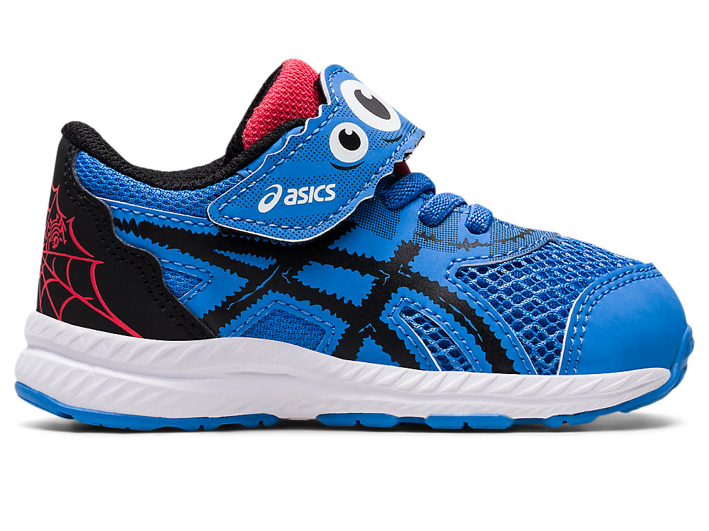 Kids' Asics Contend 8 Toddler Size School Yard Running Shoes Blue / Black | 3486-IKMDZ