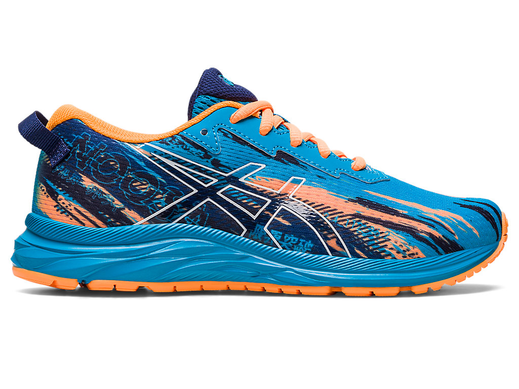 Kids' Asics Gel-Noosa Tri 13 Grade School Running Shoes Blue / White | 5809-GUXNB