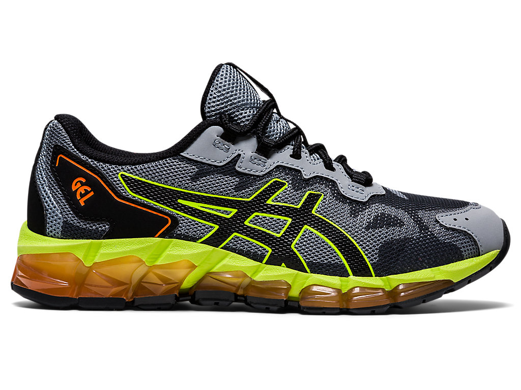 Kids' Asics Gel-Quantum 360 6 Grade School Sneakers Black | 5206-JWLSC