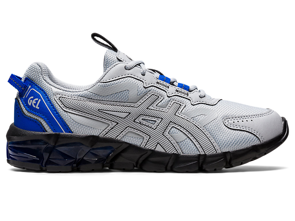 Kids' Asics Gel-Quantum 90 3 Grade School Sneakers Grey / Black | 0948-NXLYK