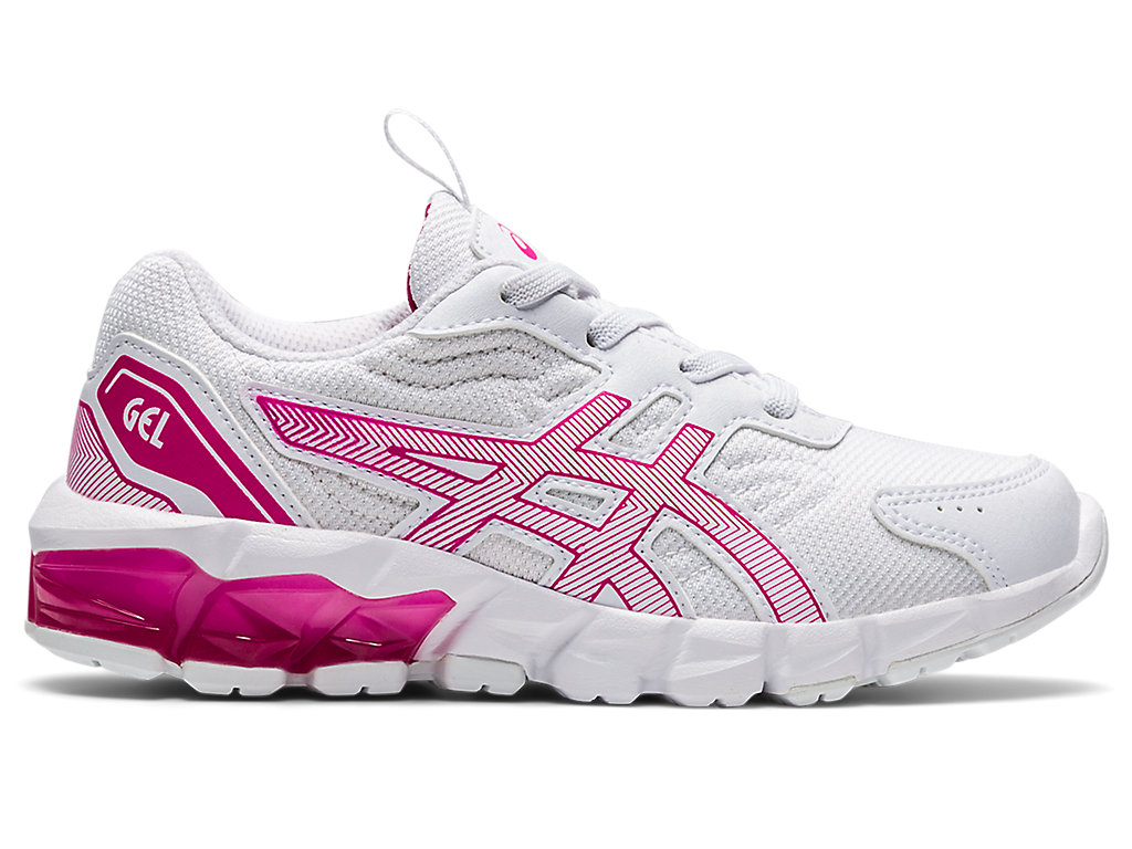 Kids' Asics Gel-Quantum 90 3 Pre-School Sneakers White / Pink | 3509-GTRIC