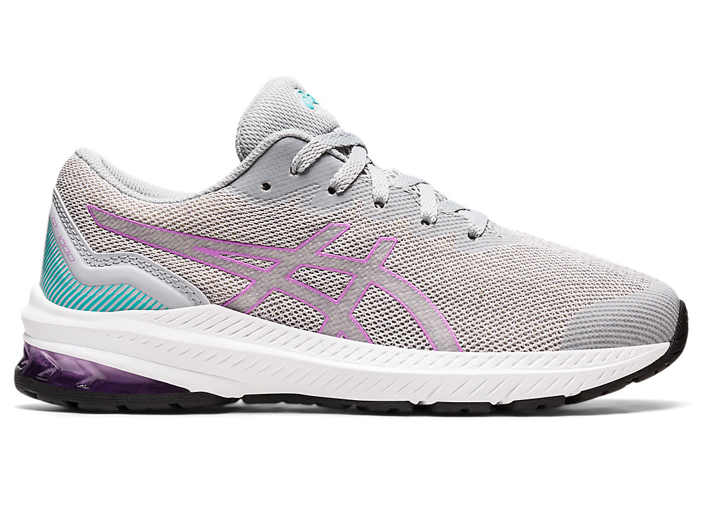 Kids' Asics Gt-1000 11 Grade School Running Shoes Grey / Lavender | 2670-PHKNL