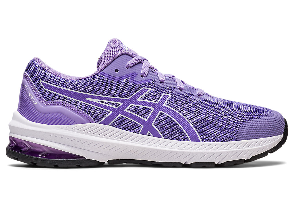 Kids' Asics Gt-1000 11 Grade School Running Shoes Purple | 6923-IYQDU