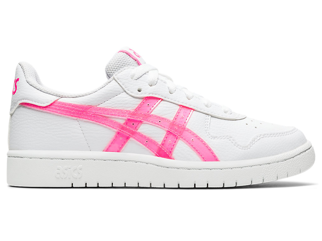 Kids' Asics Japan S Grade School Sneakers White / Pink | 0469-SNRZL