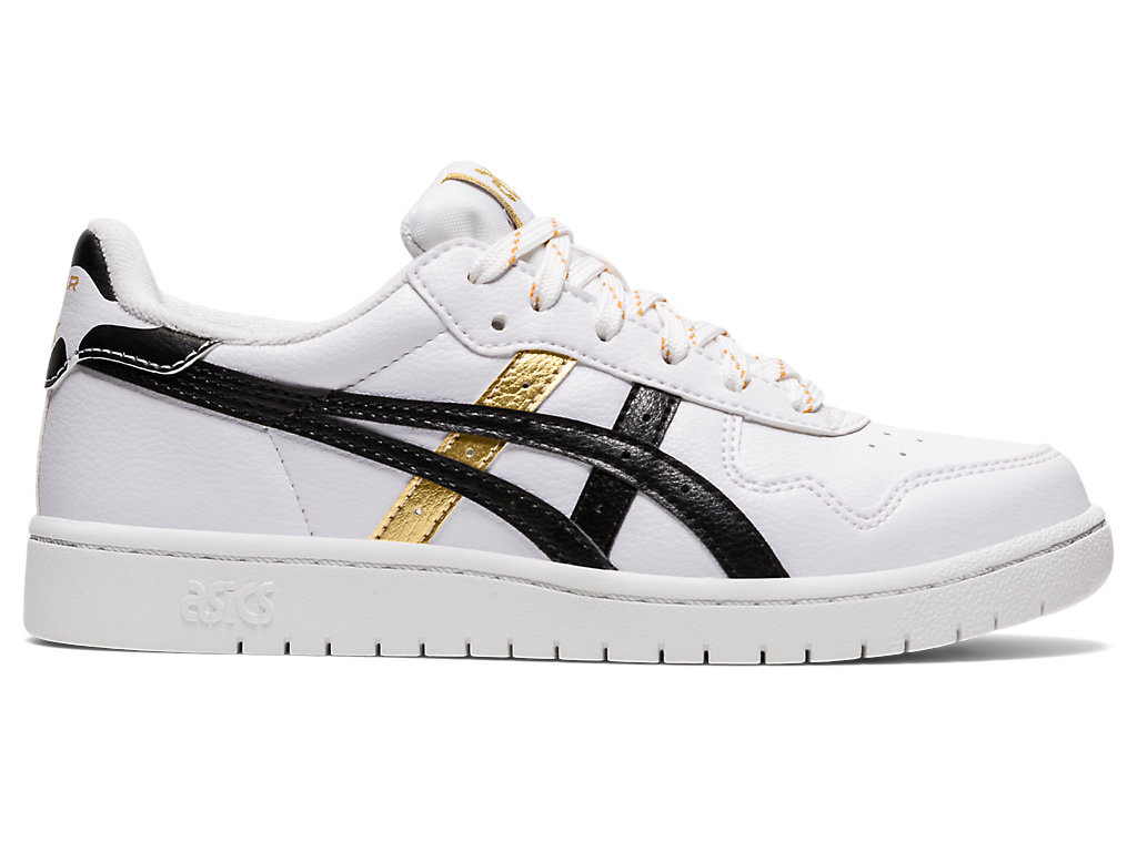 Kids' Asics Japan S Grade School Sneakers White / Black | 5169-QDBEO