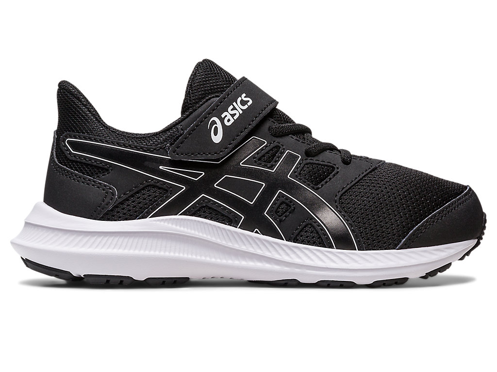 Kids' Asics Jolt 4 Pre-School Running Shoes Black / White | 9430-AFYJX