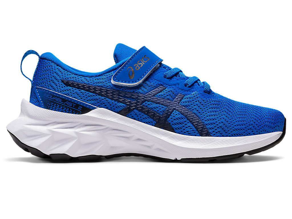 Kids' Asics Novablast 2 Pre-School Running Shoes Blue / Deep | 4869-DQAIZ