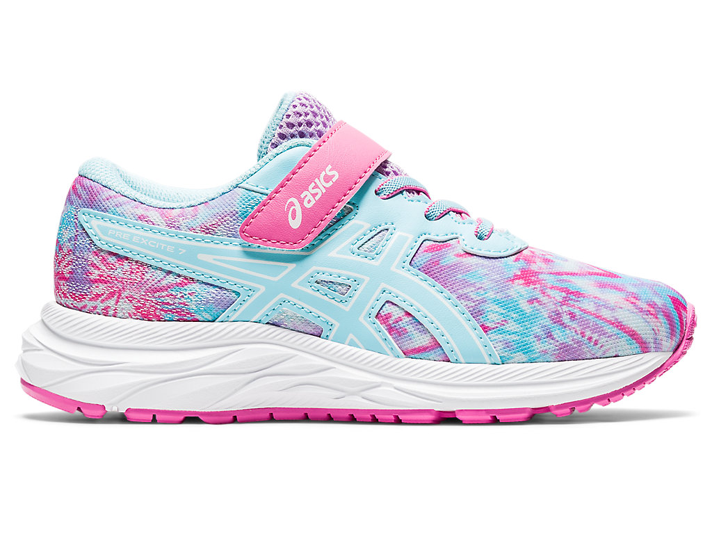 Kids' Asics Pre Excite 7 Pre-School Running Shoes Pink | 5073-GYOTS