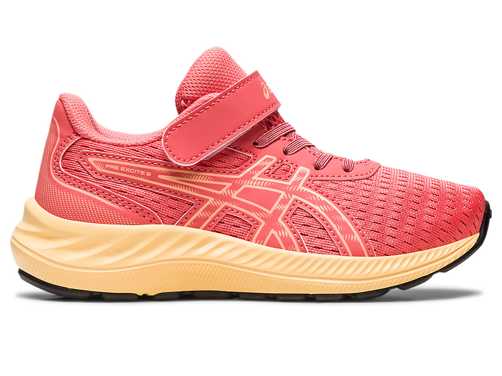 Kids' Asics Pre Excite 9 Pre-School Running Shoes Rose | 7432-RMCPU