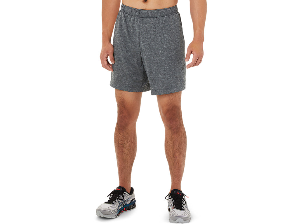 Men's Asics 7ins Shorts Grey | 2194-EFHXV