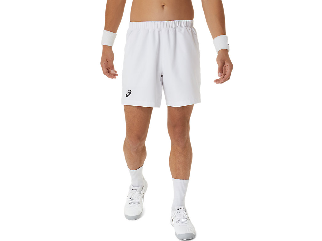 Men's Asics Court 7in Shorts White | 5170-JWZHS