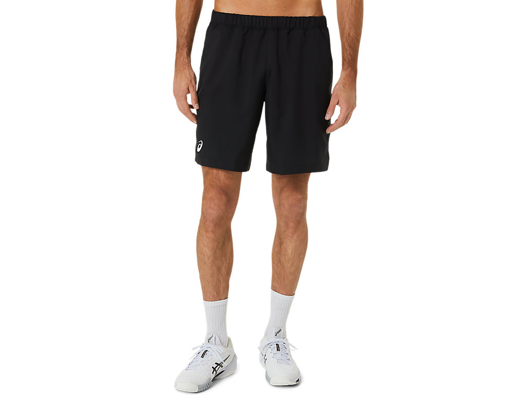 Men's Asics Court 9in Shorts Black | 1985-XPCVL