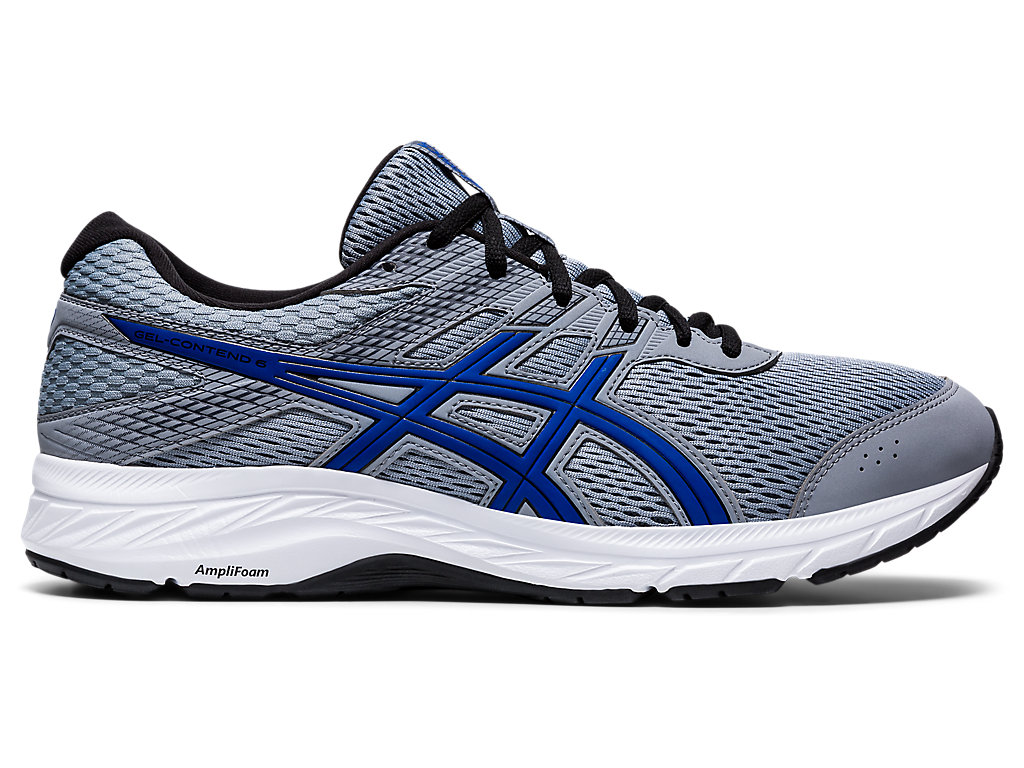 Men's Asics Gel-Contend 6 Walking Shoes Blue | 1496-KMSIU