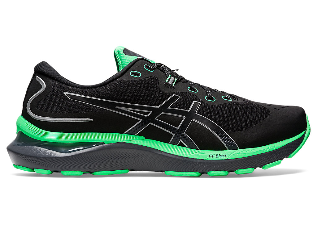 Men's Asics Gel-Cumulus 24 Lite-Show Running Shoes Black | 4381-JQEYV