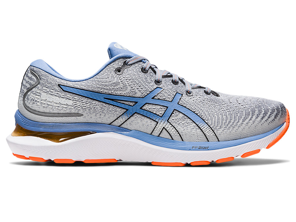 Men's Asics Gel-Cumulus 24 Running Shoes Blue | 3482-PZJRB