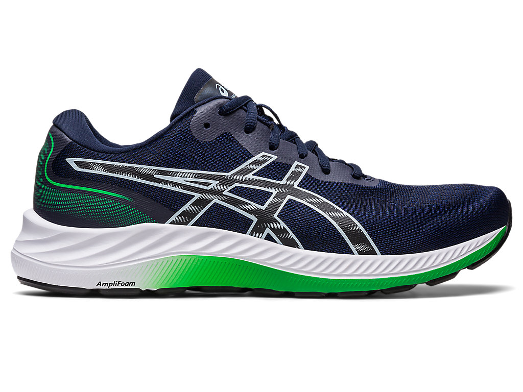 Men's Asics Gel-Excite 9 Running Shoes Blue | 0198-OIELD