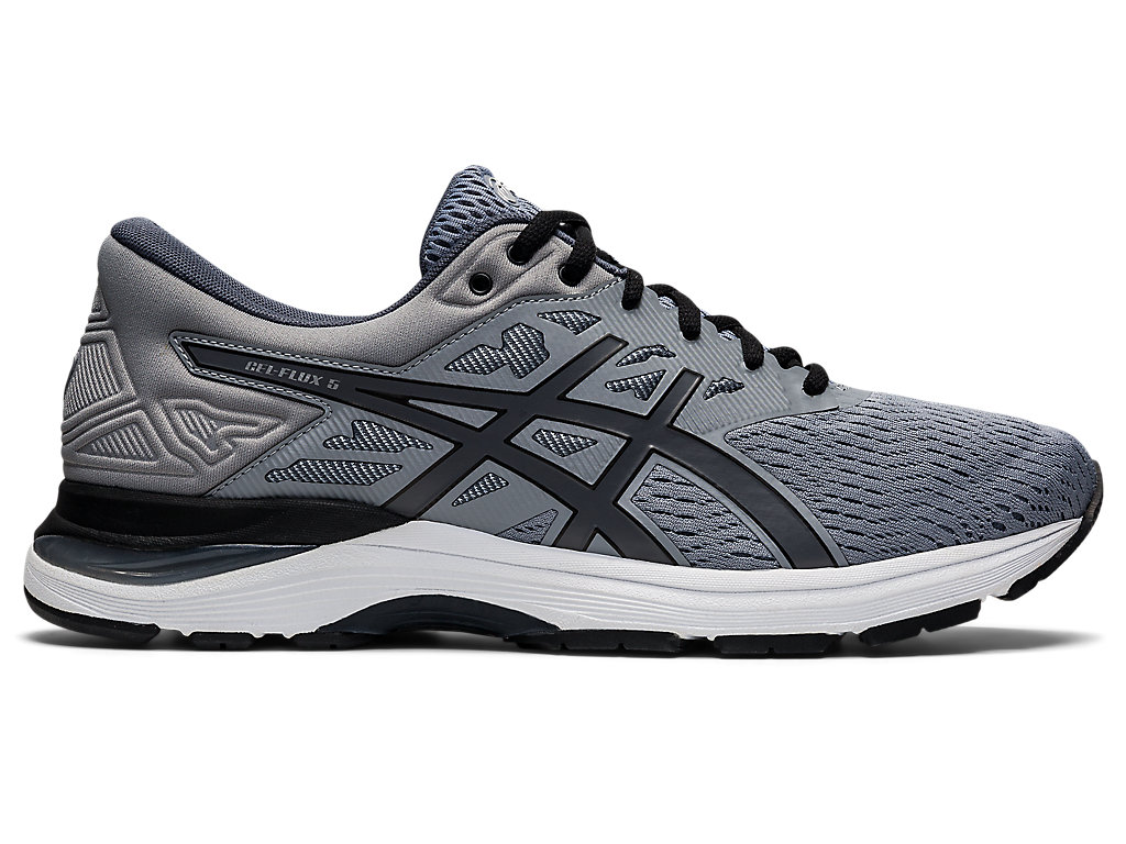 Men's Asics Gel-Flux 5 Running Shoes Grey | 6921-BNXYP