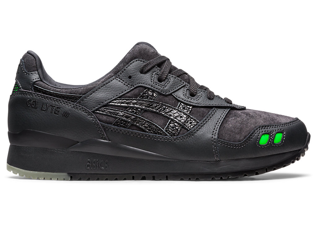 Men's Asics Gel-Lyte Iii Og Python Sneakers Black / Black | 0472-ZMRDU