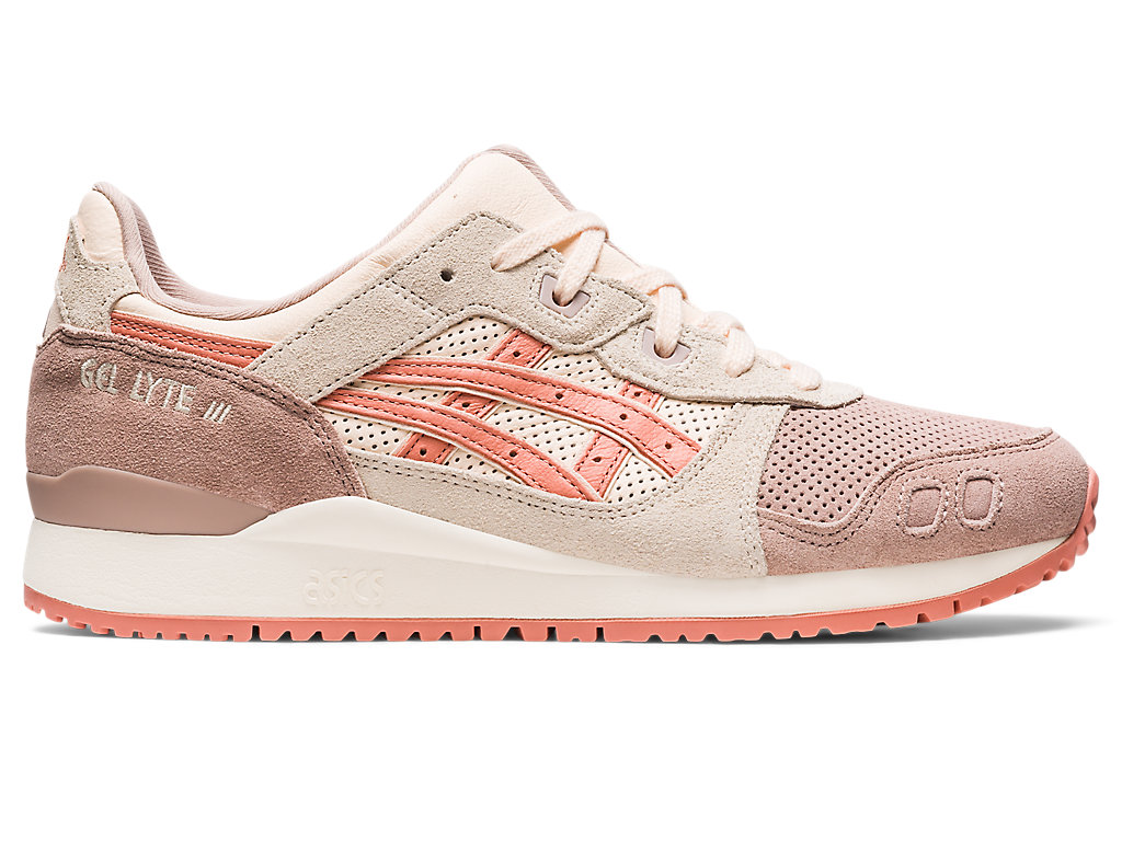 Men's Asics Gel-Lyte Iii Og Sneakers Pink | 6183-KBENF