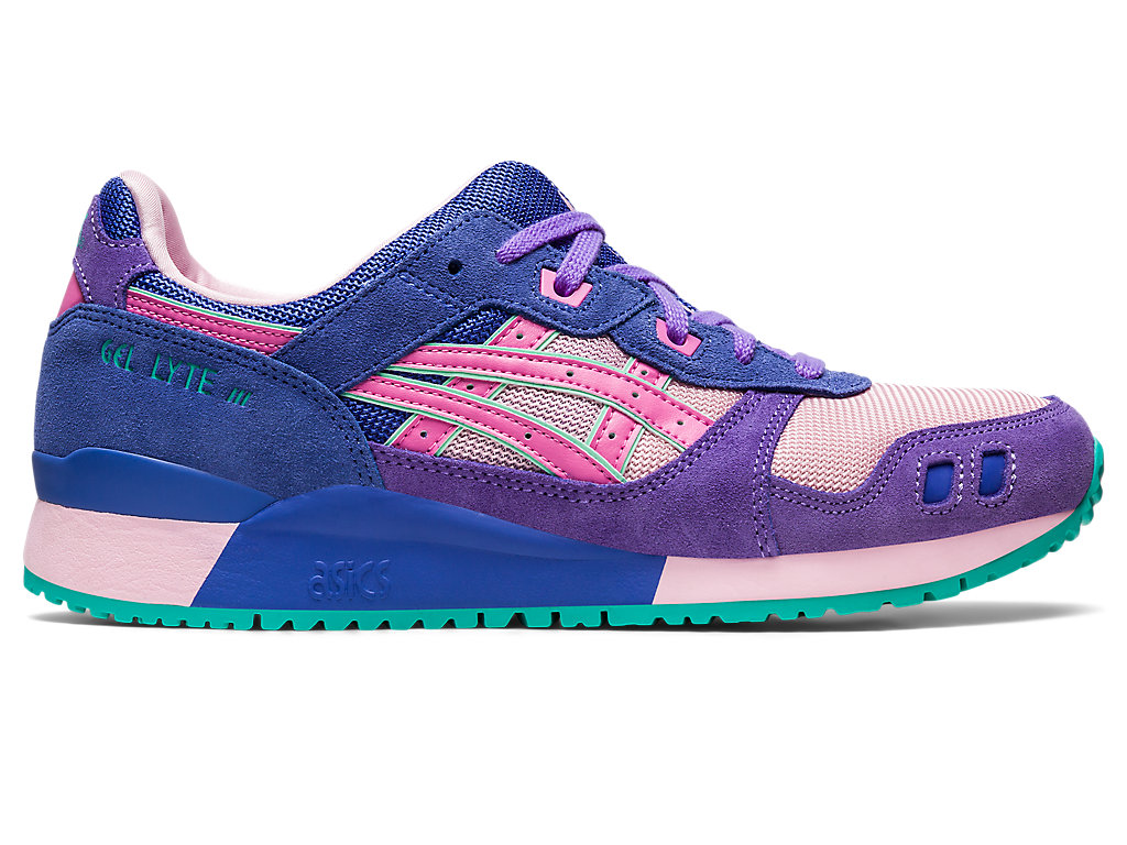 Men's Asics Gel-Lyte Iii Og Sneakers Purple | 7961-BCXMA