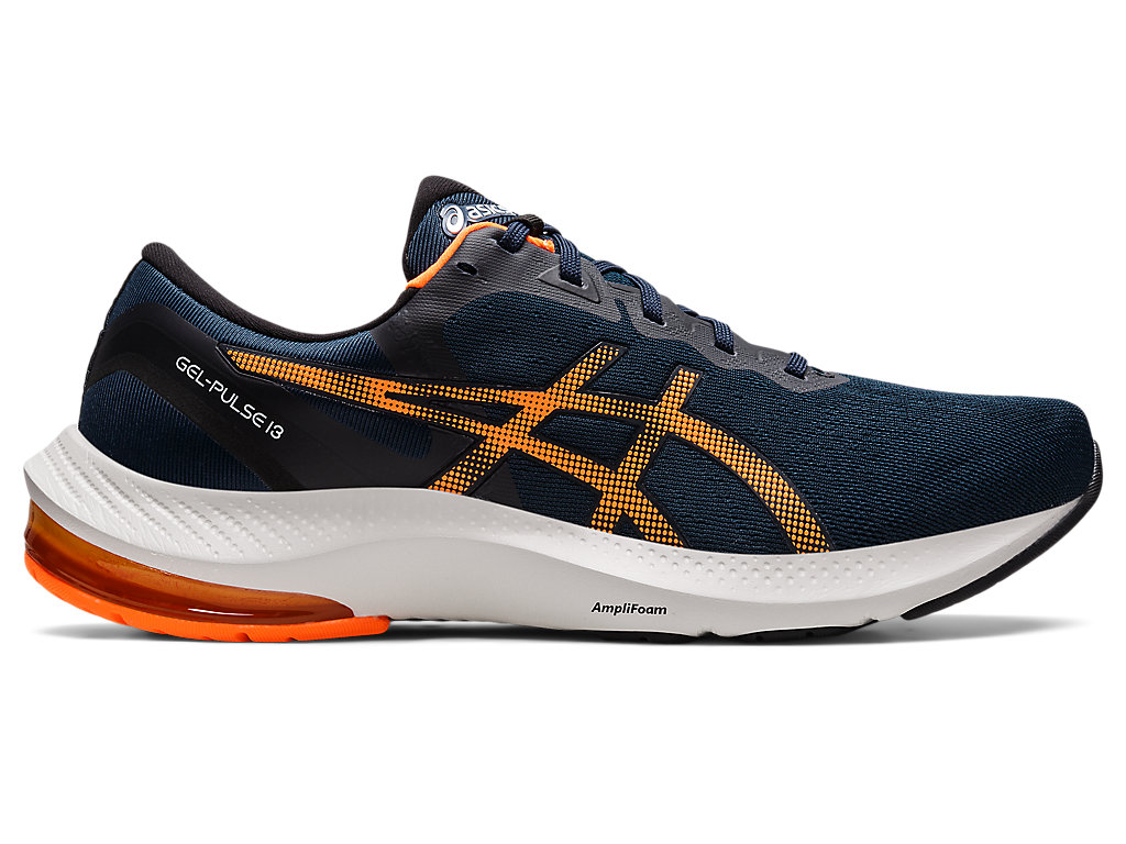 Men's Asics Gel-Pulse 13 Walking Shoes Blue / Orange | 5693-ASCDU