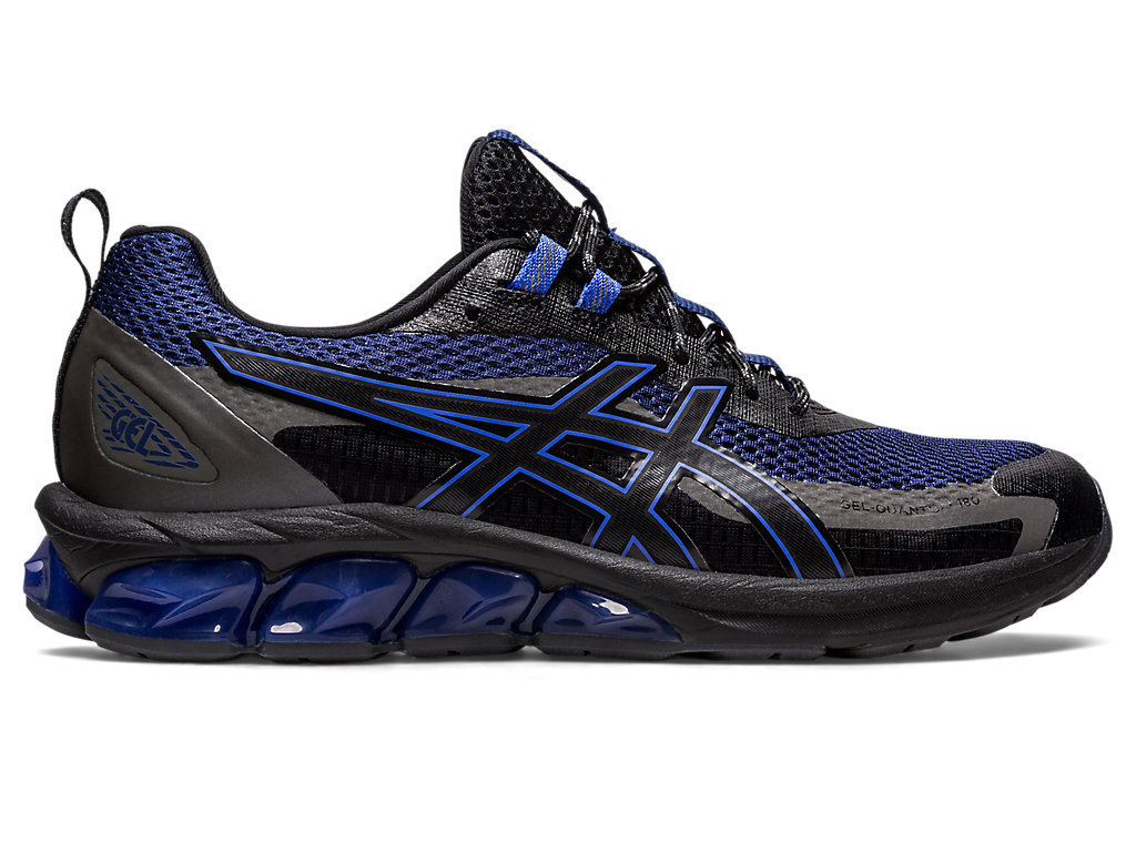 Men's Asics Gel-Quantum 180 Vii Sneakers Indigo Blue / Black | 3180-KJUPD