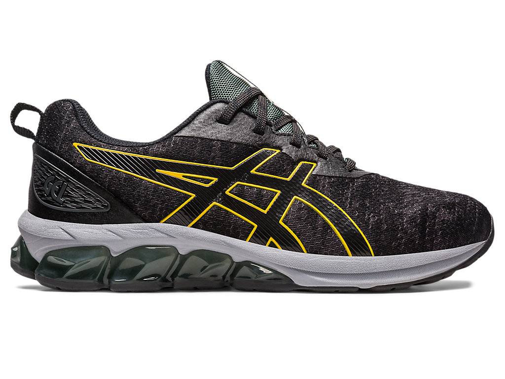 Men's Asics Gel-Quantum 180 Vii Sneakers Black / Dark Green | 6801-ZFKIT