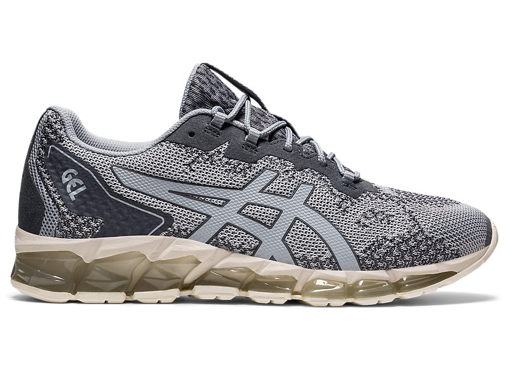 Men's Asics Gel-Quantum 360 6 Knit Sneakers Grey | 5407-PYJDE