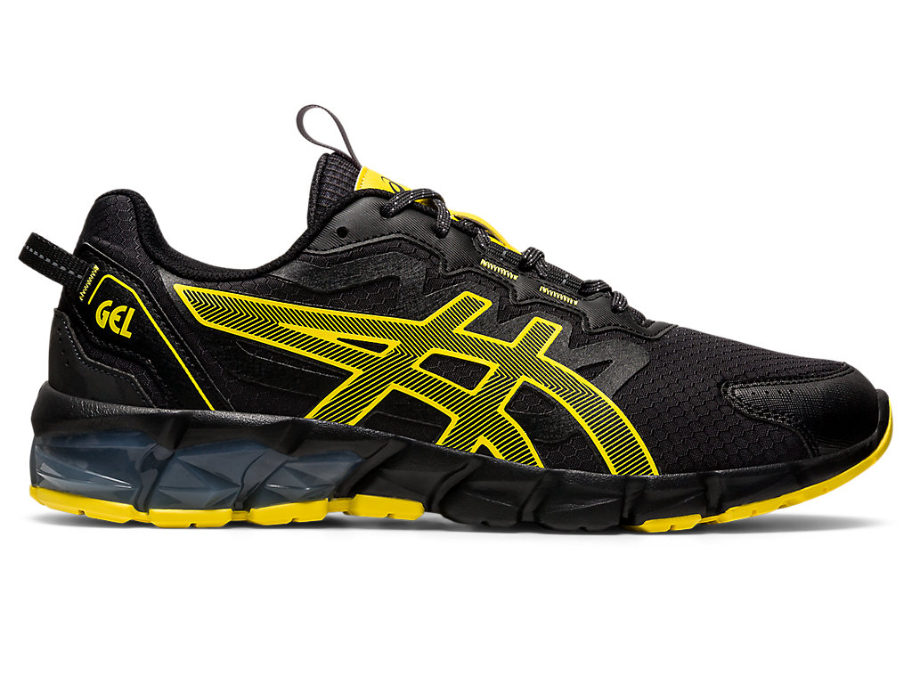 Men's Asics Gel-Quantum 90 Sneakers Black / Yellow | 2719-MRIPU