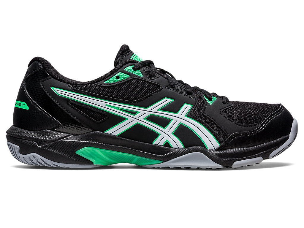 Men's Asics Gel-Rocket 10 Volleyball Shoes Black | 6073-NIOJS