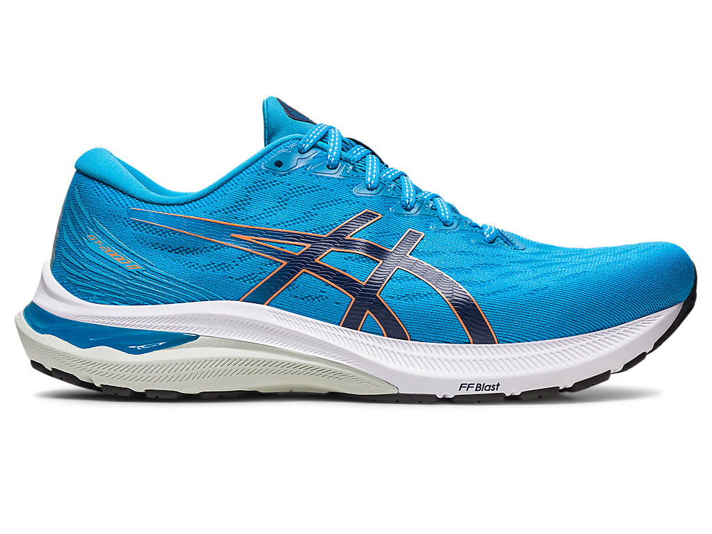 Men's Asics Gt-2000 11 Running Shoes Blue / Indigo Blue | 1958-WCPFG