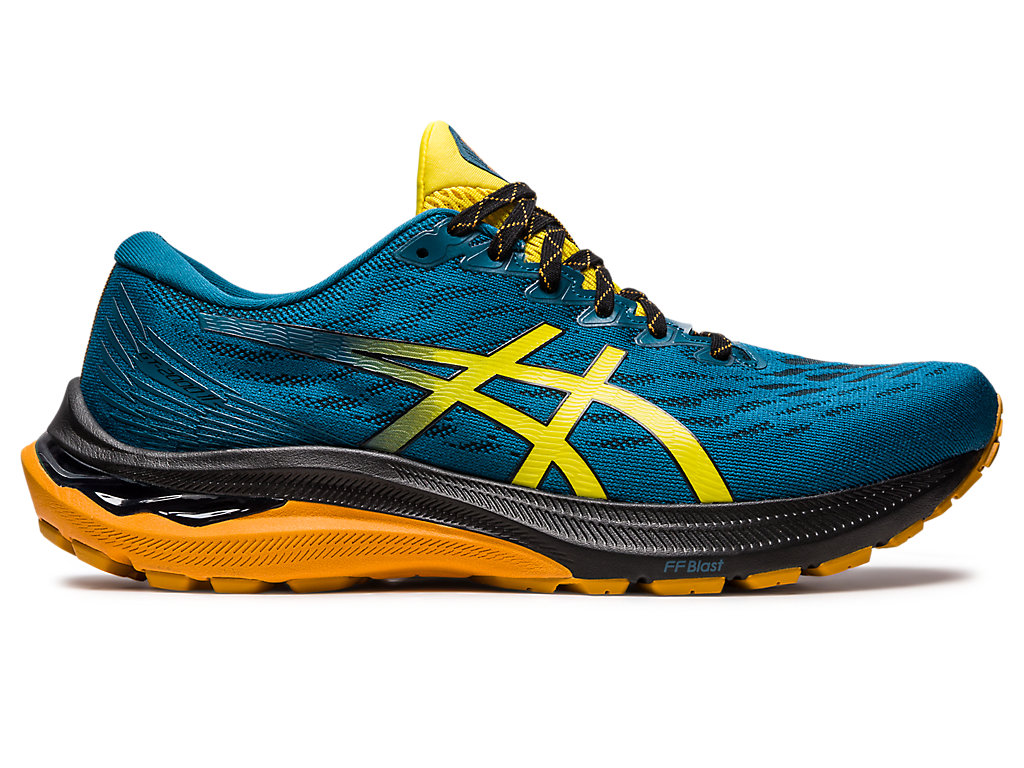 Men's Asics Gt-2000 11 Tr Trail Running Shoes Yellow | 5871-EPFHC