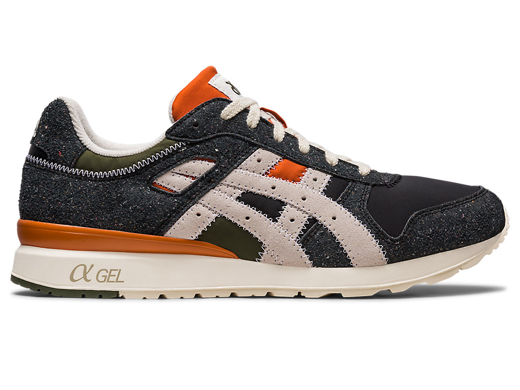 Men's Asics Gt-Ii Sneakers Black / Cream | 6295-PVMXE