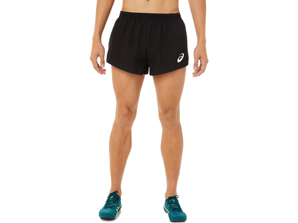 Men's Asics Light Mesh Woven Shorts Black | 0812-WJQNM