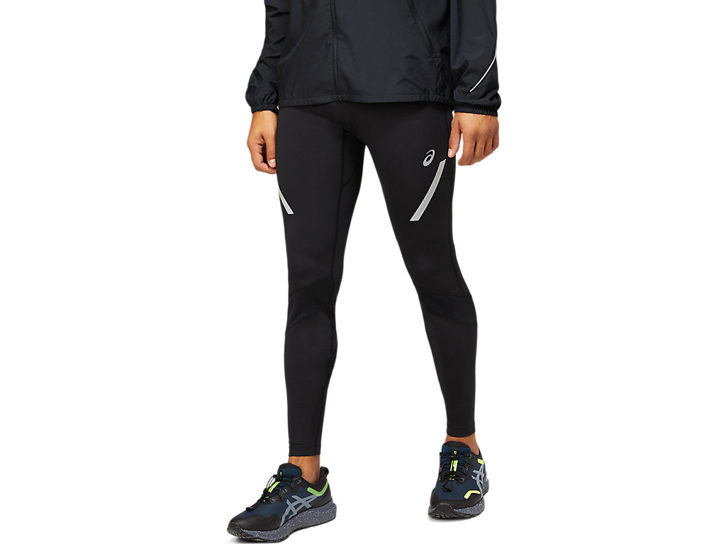 Men's Asics Lite-Show Pants Black | 5708-ETSPB