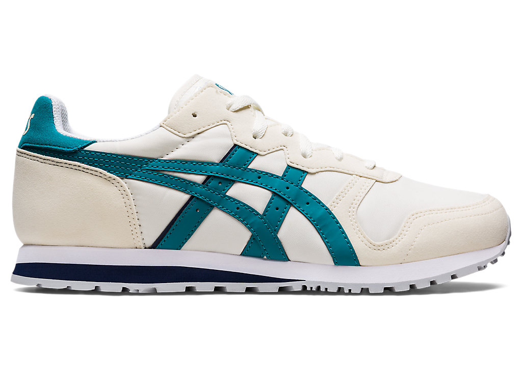 Men's Asics Oc Runner Sneakers Cream / Green | 2753-NUOXF