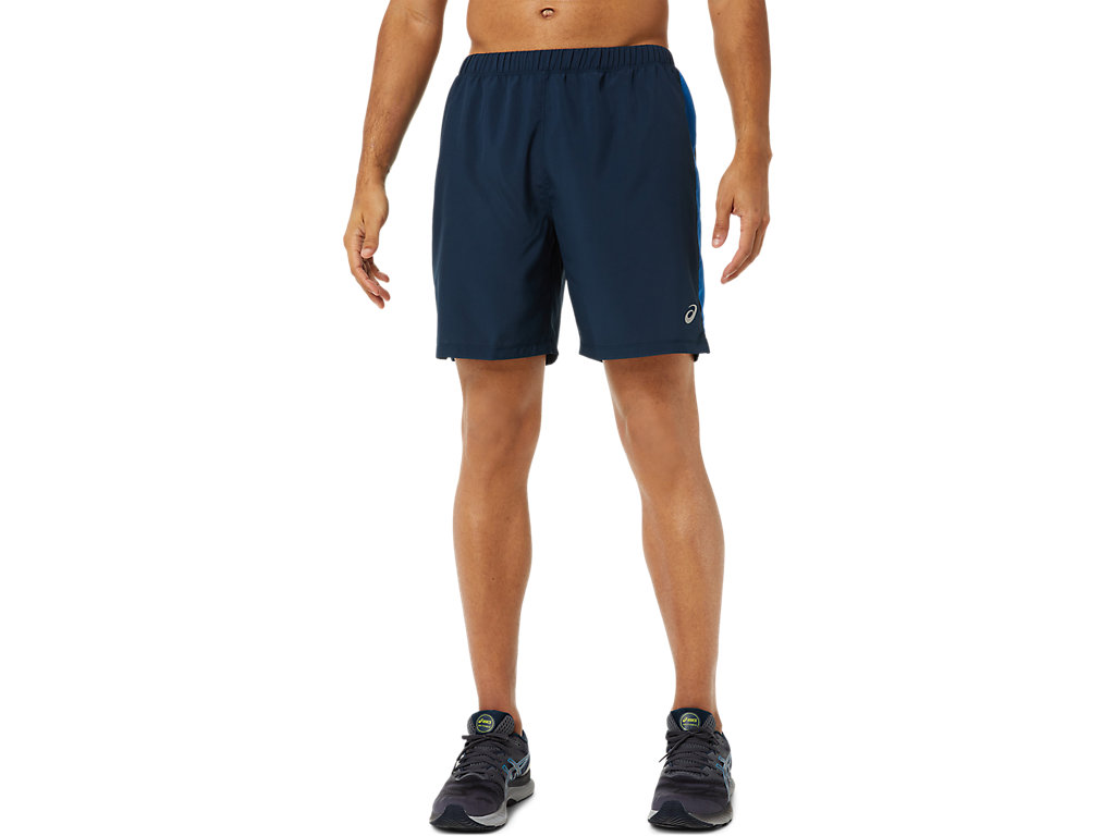 Men's Asics Ready-Set 7in Shorts Blue | 3641-BNCED