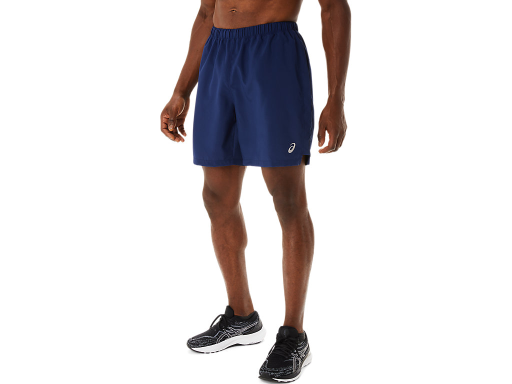 Men's Asics Ready-Set 7in Shorts Indigo Blue | 0498-CXIKF