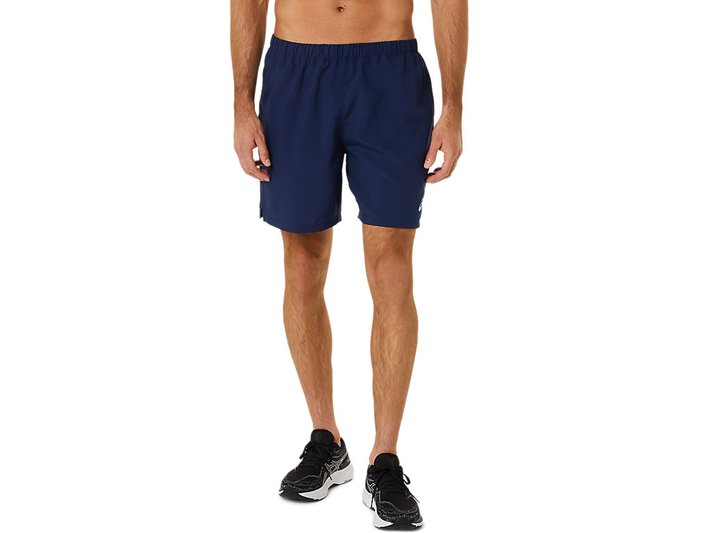 Men's Asics Ready-Set 9in Shorts Indigo Blue | 0976-UABYH