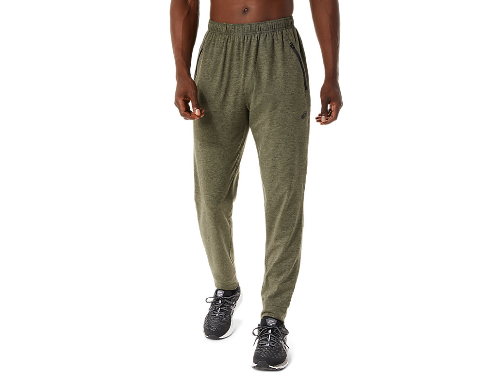 Men's Asics Tech Jogger Pants Green | 8216-QERPU