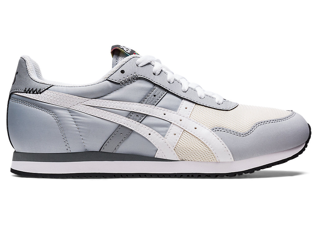 Men's Asics Tiger Runner Sneakers White | 8162-DQYAI