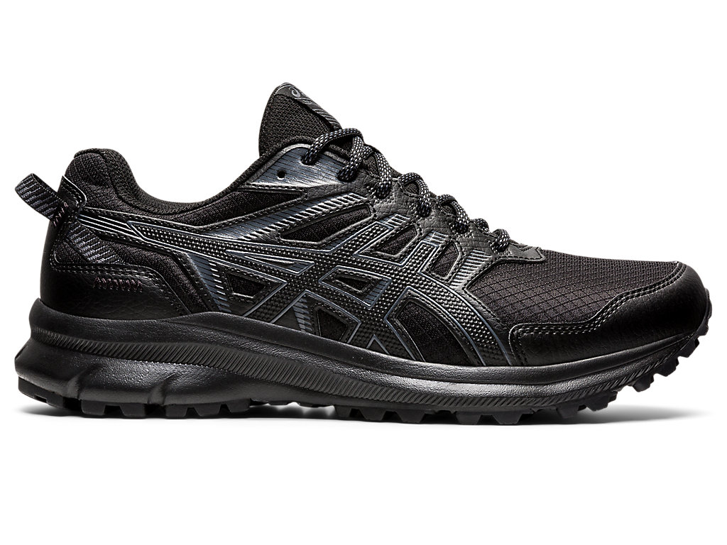 Men's Asics Trail Scout 2 Trail Running Shoes Black / Grey | 9302-JZRBX