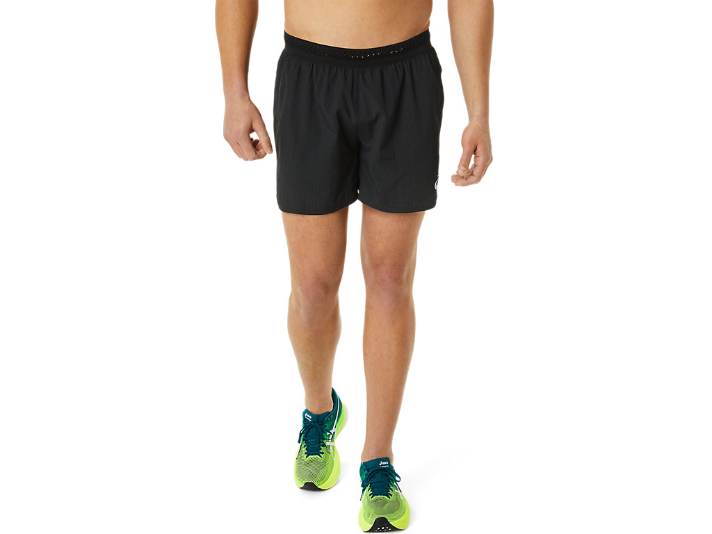 Men's Asics Ventilate 5in Shorts Black | 8269-VSLAJ