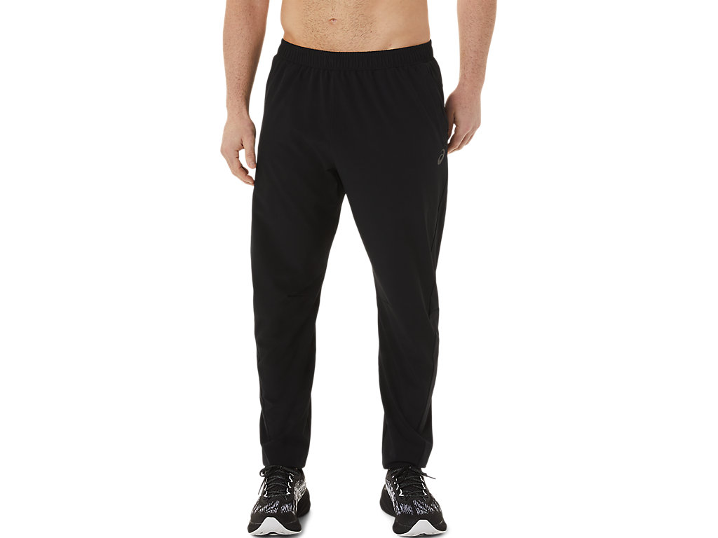 Men's Asics Wovens Pants Black | 0694-UTBGP