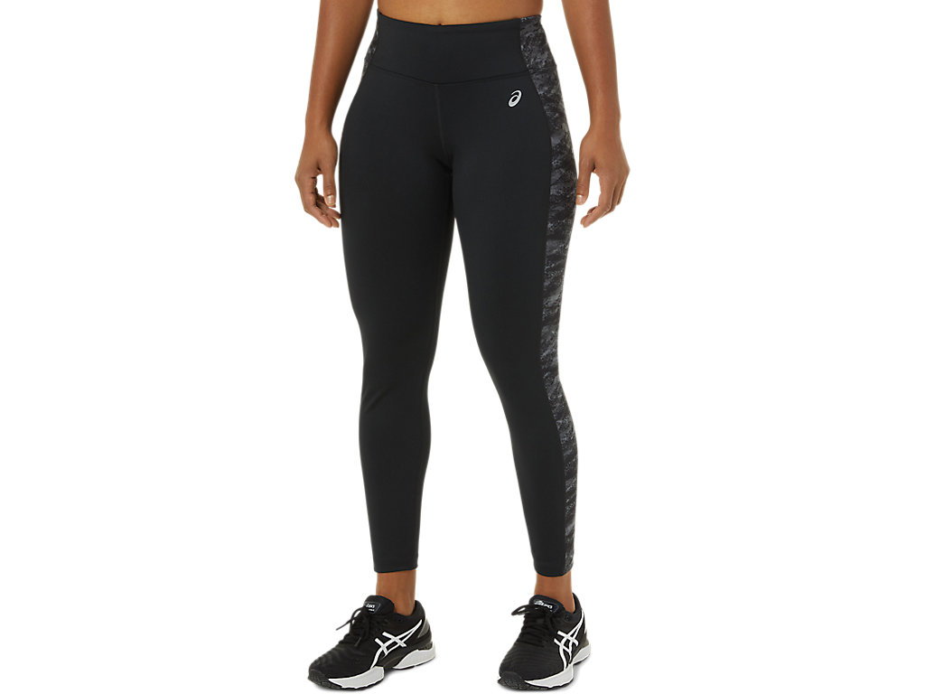 Women's Asics 7/8 Performance Leggings Black | 6789-TVPFQ