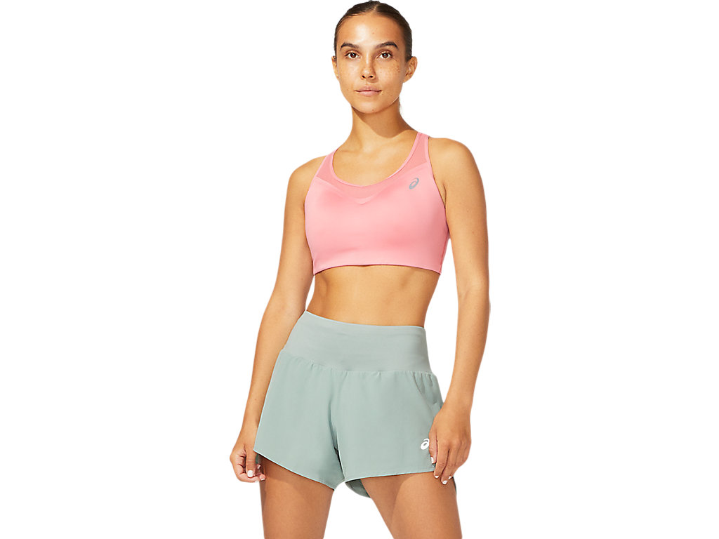 Women's Asics Accelerate Sports Bra Coral | 2850-LRQAP