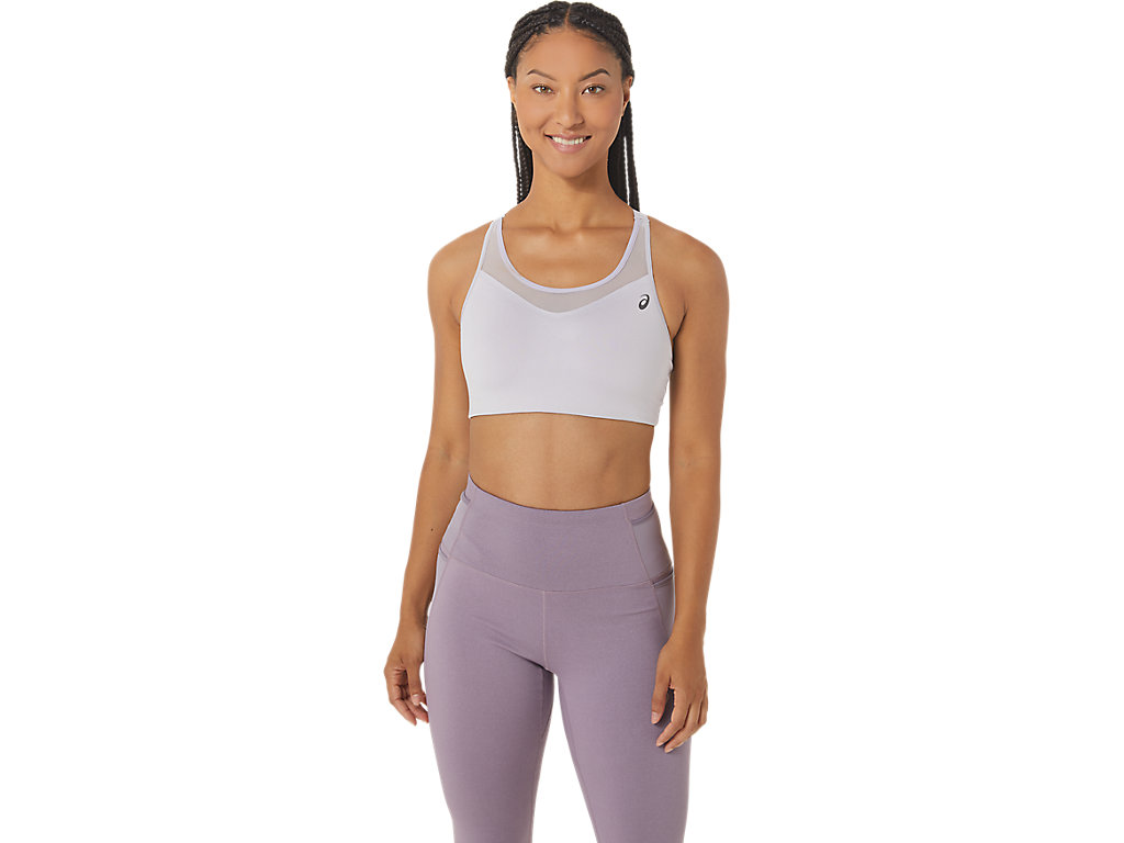 Women's Asics Accelerate Sports Bra Purple | 5432-SQHAD