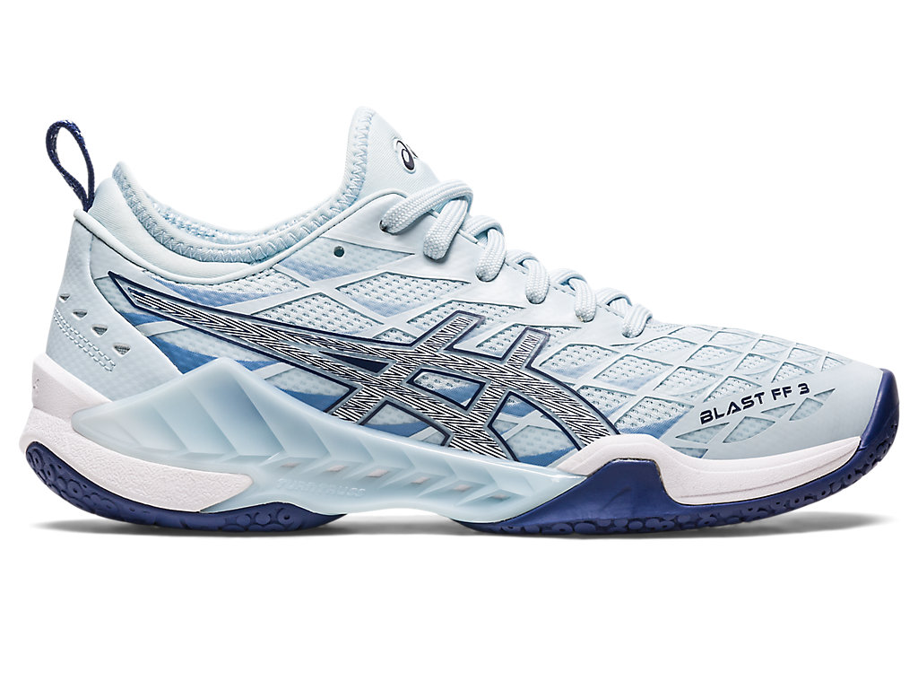 Women's Asics Blast Ff 3 Volleyball Shoes Blue / Indigo Blue | 8601-RXYBK