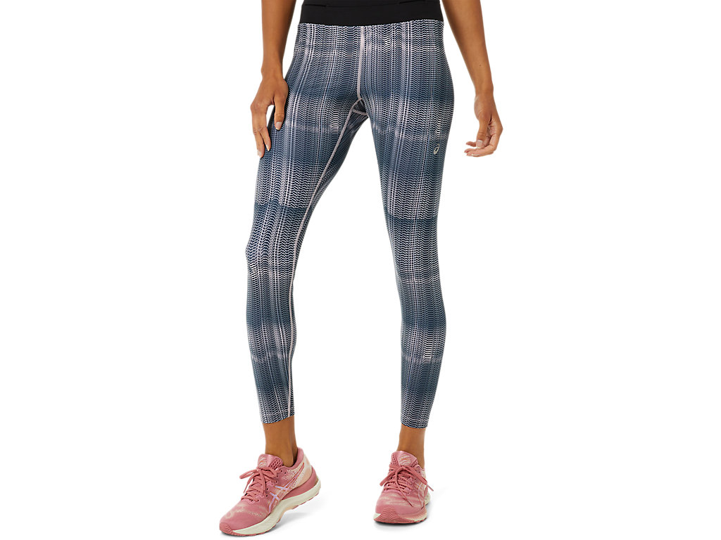 Women's Asics Fietro Leggings Blue | 4520-ZUCWY